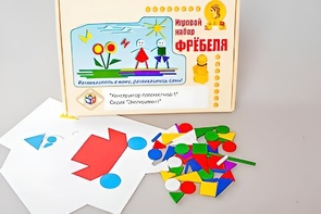 Игровой набор Фребеля "Конструктор плоскостной-1" (Серия "Эксперимент") - fgospostavki.ru - Зеленогорск