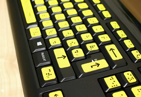 Комплект для маркировки клавиатуры азбукой Брайля - fgospostavki.ru - Зеленогорск