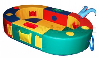 Манеж овальный 180х120х25 сантиметров - fgospostavki.ru - Зеленогорск