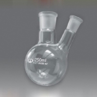 Колба круглодонная с двумя горловинами и шлифами 250 мл. - fgospostavki.ru - Зеленогорск