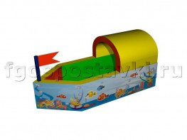 Сухой бассейн "Кораблик" с шелкографией - fgospostavki.ru - Зеленогорск