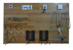 Настенная панель для эрготерапии (вариант 1) - fgospostavki.ru - Зеленогорск