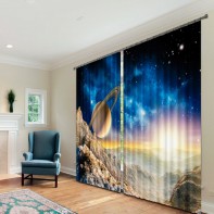 Комплект светонепроницаемых штор "Космическая история" - fgospostavki.ru - Зеленогорск