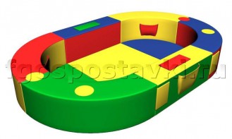 Манеж овальный 150х100х30 сантиметров - fgospostavki.ru - Зеленогорск