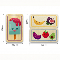 Набор стеновых панелей «Милая еда - Радуга вкуса» - fgospostavki.ru - Зеленогорск