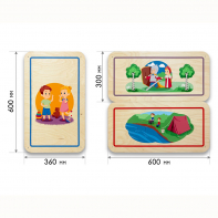 Набор стеновых панелей «Мои увлечения - Любимые занятия» - fgospostavki.ru - Зеленогорск