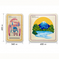 Набор стеновых панелей «Памятные места России - Казань, Камчатка» - fgospostavki.ru - Зеленогорск