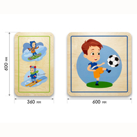 Набор стеновых панелей «Спорт - Путь к победе» - fgospostavki.ru - Зеленогорск