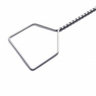 Зонд постановочный Рамка на витой ручке с колечком - fgospostavki.ru - Зеленогорск