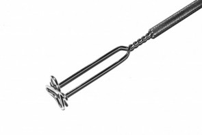 Зонд массажный логопедический Крестовина на толстой ручке с накаткой - fgospostavki.ru - Зеленогорск