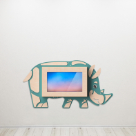 «Носорог» - Декоративная сенсорная панель 32" - fgospostavki.ru - Зеленогорск