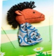 Кукла пальчиковая "Лошадка" - fgospostavki.ru - Зеленогорск