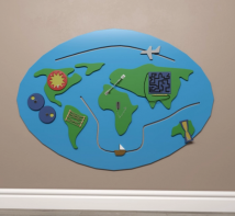Бизиборд «Планета Земля» - fgospostavki.ru - Зеленогорск