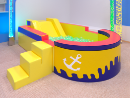 Бассейн сухой фигурный разборный - fgospostavki.ru - Зеленогорск