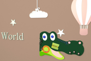 Бизиборд «Голова крокодила» - fgospostavki.ru - Зеленогорск