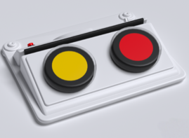 Игровой коммуникатор 2-х кнопочный со вставкой - fgospostavki.ru - Зеленогорск