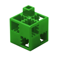 Кубик-основание зеленый 20х20 Artec - fgospostavki.ru - Зеленогорск