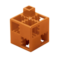 Кубик-основание коричневый 20х20 Artec - fgospostavki.ru - Зеленогорск