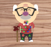 Бизиборд «Дорогой дедушка» - fgospostavki.ru - Зеленогорск