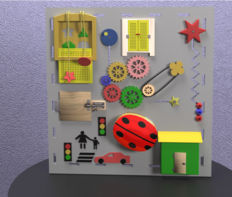 Бизиборд «Яркая мечта» - fgospostavki.ru - Зеленогорск