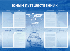 Стенд-уголок "Юный путешественник" - fgospostavki.ru - Зеленогорск