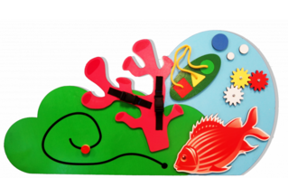 Бизиборд «Коралл» - fgospostavki.ru - Зеленогорск