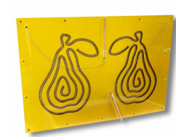 Межполушарная доска №21 желтая - fgospostavki.ru - Зеленогорск