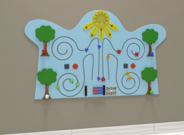 Настенная панель «Счет, фигуры, цвета» - fgospostavki.ru - Зеленогорск