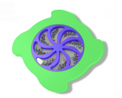 Тактильно-развивающая панель «Вращение радуги» - fgospostavki.ru - Зеленогорск