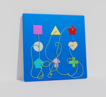 Тактильно-развивающая панель «Геометрия» - fgospostavki.ru - Зеленогорск