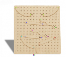Тактильно-развивающая панель «Веселые горки» - fgospostavki.ru - Зеленогорск