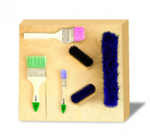 Тактильно-развивающая панель с мягкими кисточками - fgospostavki.ru - Зеленогорск