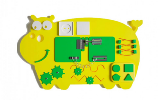 Бизиборд «Неуклюжий бегемот» - fgospostavki.ru - Зеленогорск