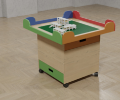 Стол для робототехники и конструирования №15 - fgospostavki.ru - Зеленогорск