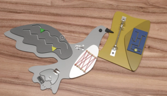 Бизиборд «Почтовый голубь» - fgospostavki.ru - Зеленогорск