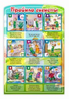 Стенд "Правила гигиены" - fgospostavki.ru - Зеленогорск