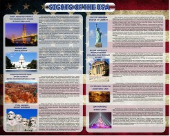 Стенд "Достопримечательности США" Вариант 2 - fgospostavki.ru - Зеленогорск