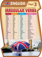 Стенд "Таблица неправильных глаголов, часть 3" - fgospostavki.ru - Зеленогорск