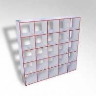 Шкаф открытый многосекционный ТР25 ЛДСП - fgospostavki.ru - Зеленогорск