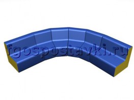 Угловая мебель "Солнышко-3" гобелен (6 элементов) - fgospostavki.ru - Зеленогорск