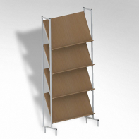 Стеллаж на металлокаркасе демонстрационный - fgospostavki.ru - Зеленогорск