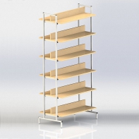 СТЕЛЛАЖ 2-СТОРОННИЙ НА МЕТАЛЛОКАРКАСЕ - fgospostavki.ru - Зеленогорск