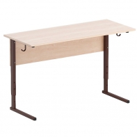 Стол ученический двухместный регулируемый (прямоугольная труба) - fgospostavki.ru - Зеленогорск