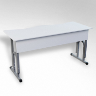 Стол 'Архимед ТР' 2-х местный регулируемый с эргономичной столешницей - fgospostavki.ru - Зеленогорск