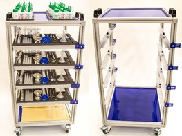 Мобильная стойка для хранения наборов ГИА по химии - fgospostavki.ru - Зеленогорск