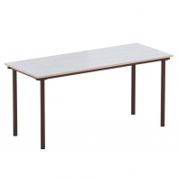 Стол обеденный 6-местный под скамейки на круглой трубе - fgospostavki.ru - Зеленогорск