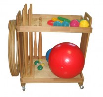 Тележка с гимнастическими снарядами (взрослая комплектация) - fgospostavki.ru - Зеленогорск