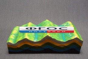 Модель "Строение земных складок и эволюций рельефа" - fgospostavki.ru - Зеленогорск