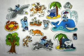 Дидактический набор навесных элементов «Сказка «Доктор Айболит» - fgospostavki.ru - Зеленогорск