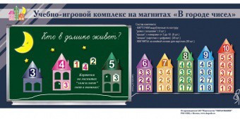 "В городе чисел". Для лучшего понимания и запоминания состава чисел первого десятка - fgospostavki.ru - Зеленогорск